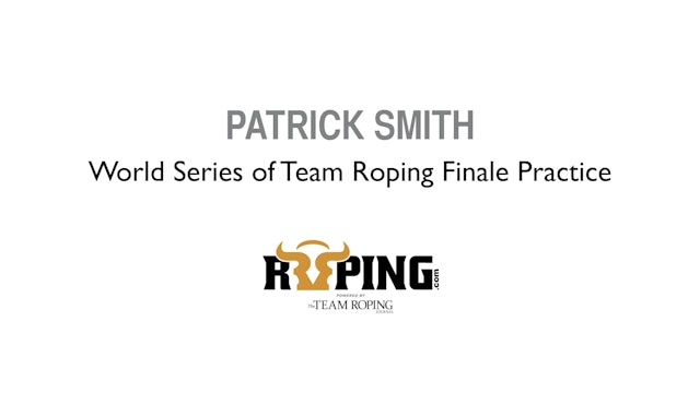 World Series of Team Roping Finale Practice