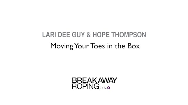 Moving Your Toes in the Box