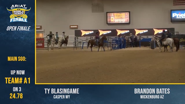 Ariat World Series of Team Roping Finale 2021 Gold Buckle Beer Open - Round 4