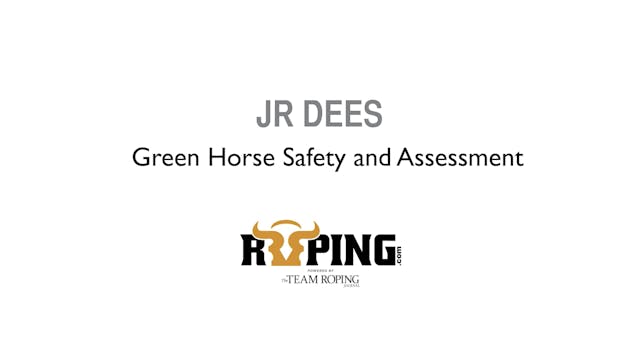 Green Horse Safety and Assessment