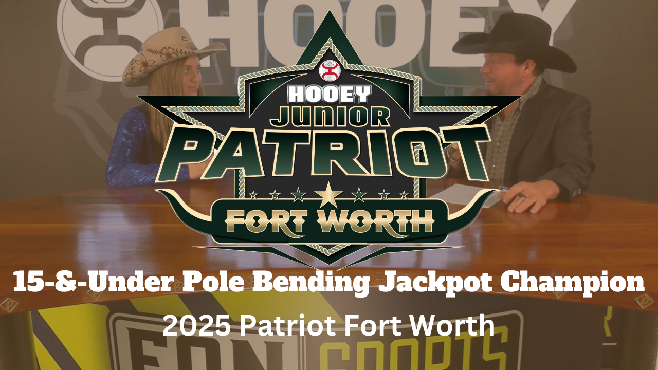 15-&-Under Pole Bending Jackpot Champion | 2025 Patriot Fort Worth 
