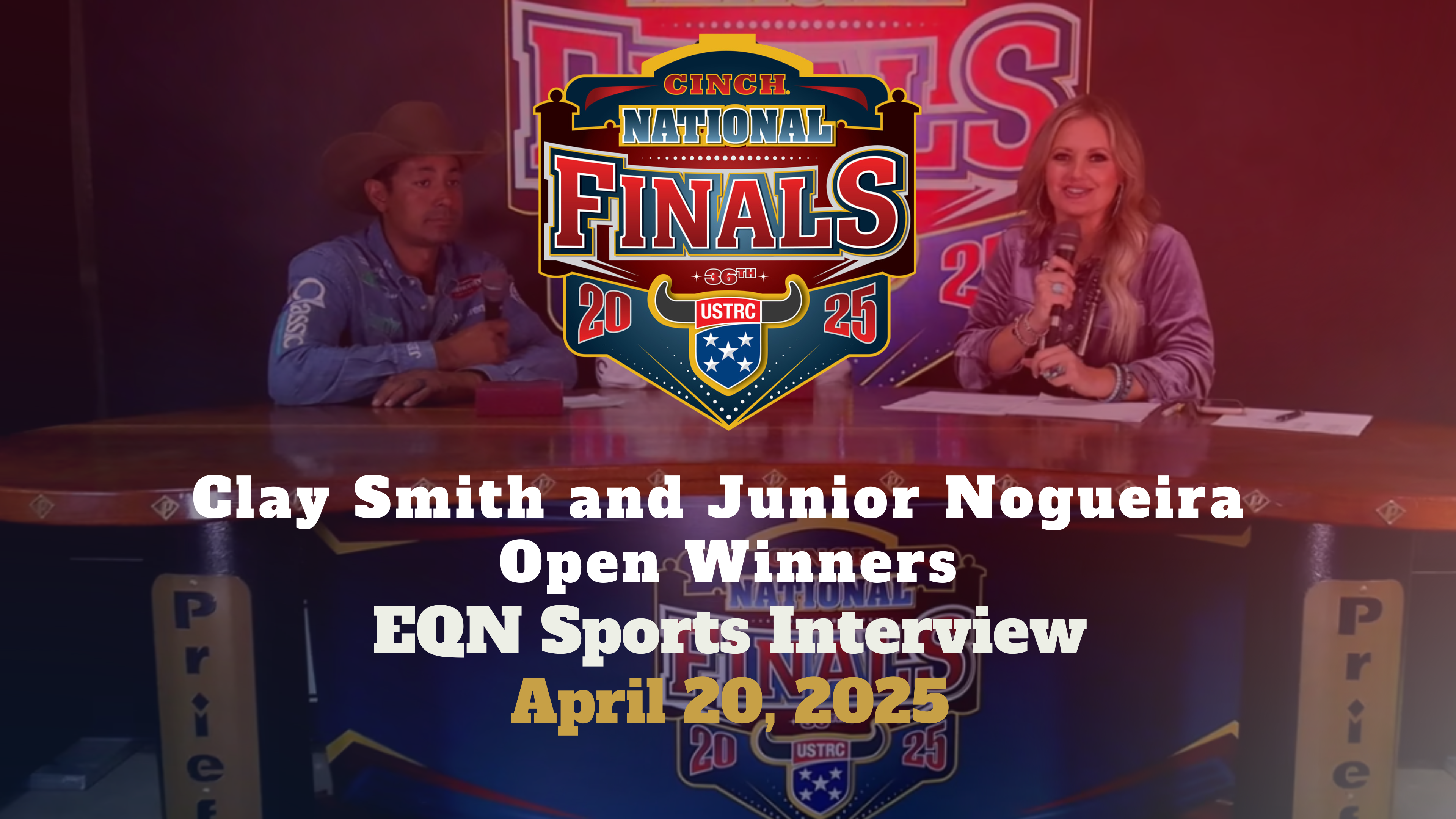 Clay Smith and Junior Nogueira, Open Winners | USTRC National Finals | 4/20/25