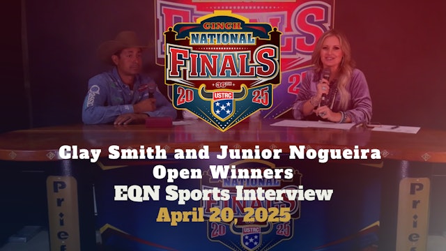 Clay Smith and Junior Nogueira, Open Winners | USTRC National Finals | 4/20/25