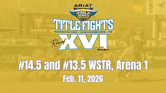 #14.5 and 13.5 WSTR | Ariat WSTR's Ti...