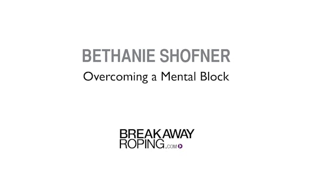 Overcoming a Mental Block