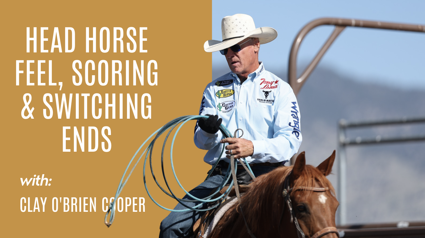 Clay O'Brien Cooper: Head Horse Feel, Scoring & Switching Ends
