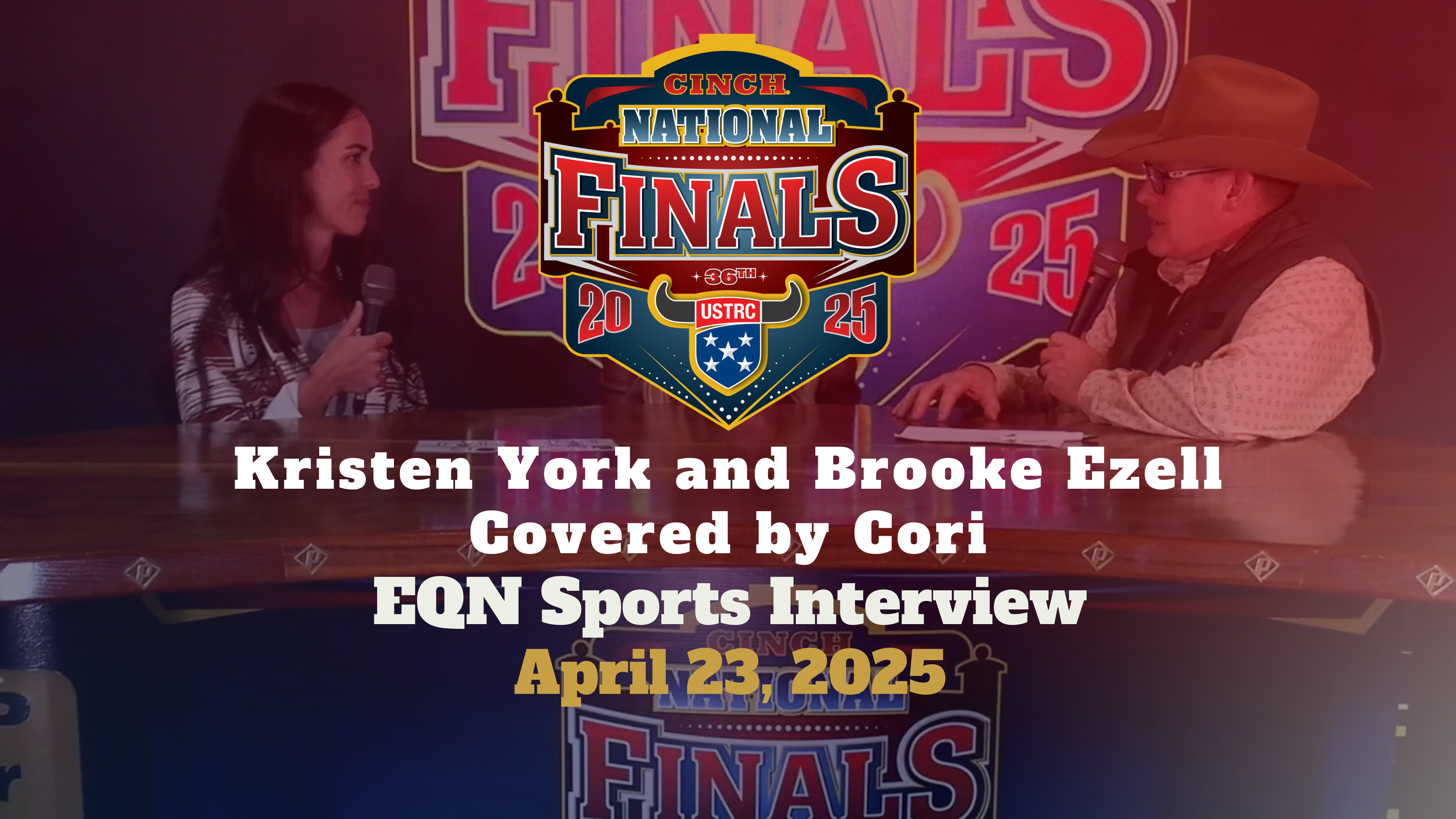 Kristen York and Brooke Ezell, Covered by Cori | USTRC National Finals | 4/23/25
