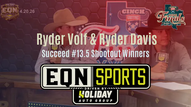 Ryder Volf & Ryder Davis, 13.5 Winner...