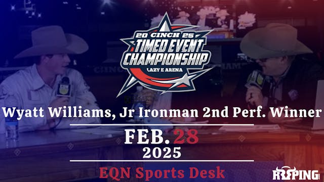 Wyatt Williams, Jr Ironman 2nd Perf. ...