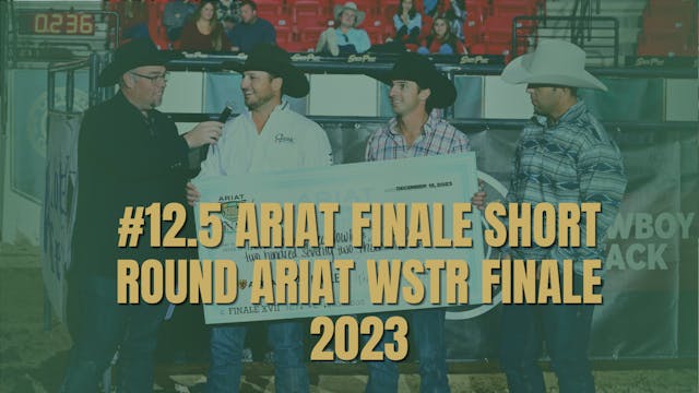 #12.5 Ariat Finale Short Round | Aria...