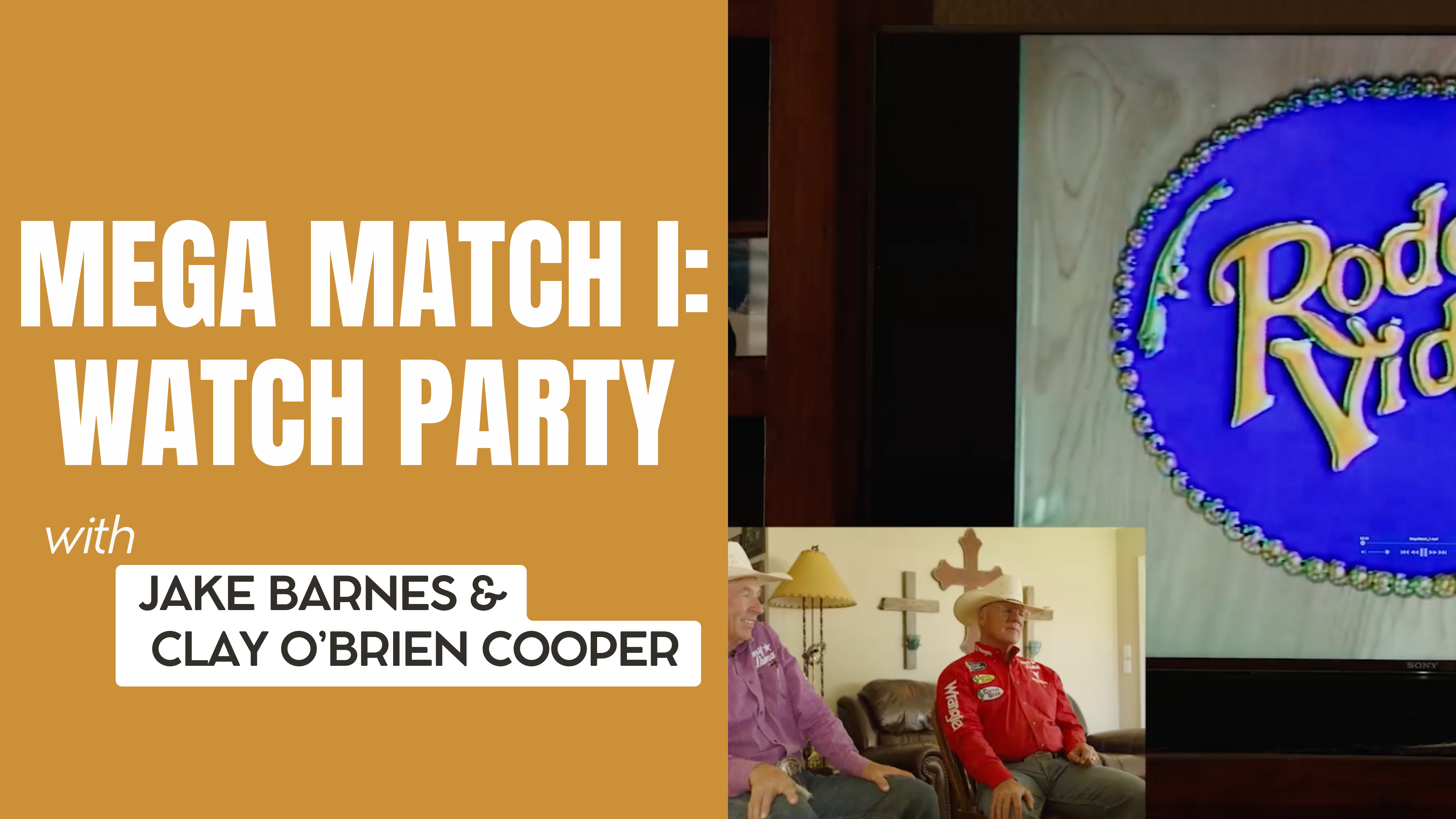 Mega Match I: Watch Party with Jake and Clay
