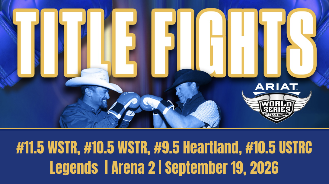 Arena 2 | #11.5, #10.5, #9.5 Heart., #10.5 Leg. | WSTR’s Title Fights | 9/19/26