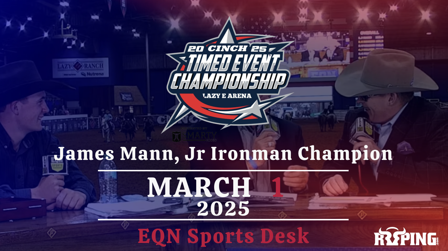 James Mann, Jr Ironman Champion | Cinch Timed Event Championship | 3/1/25