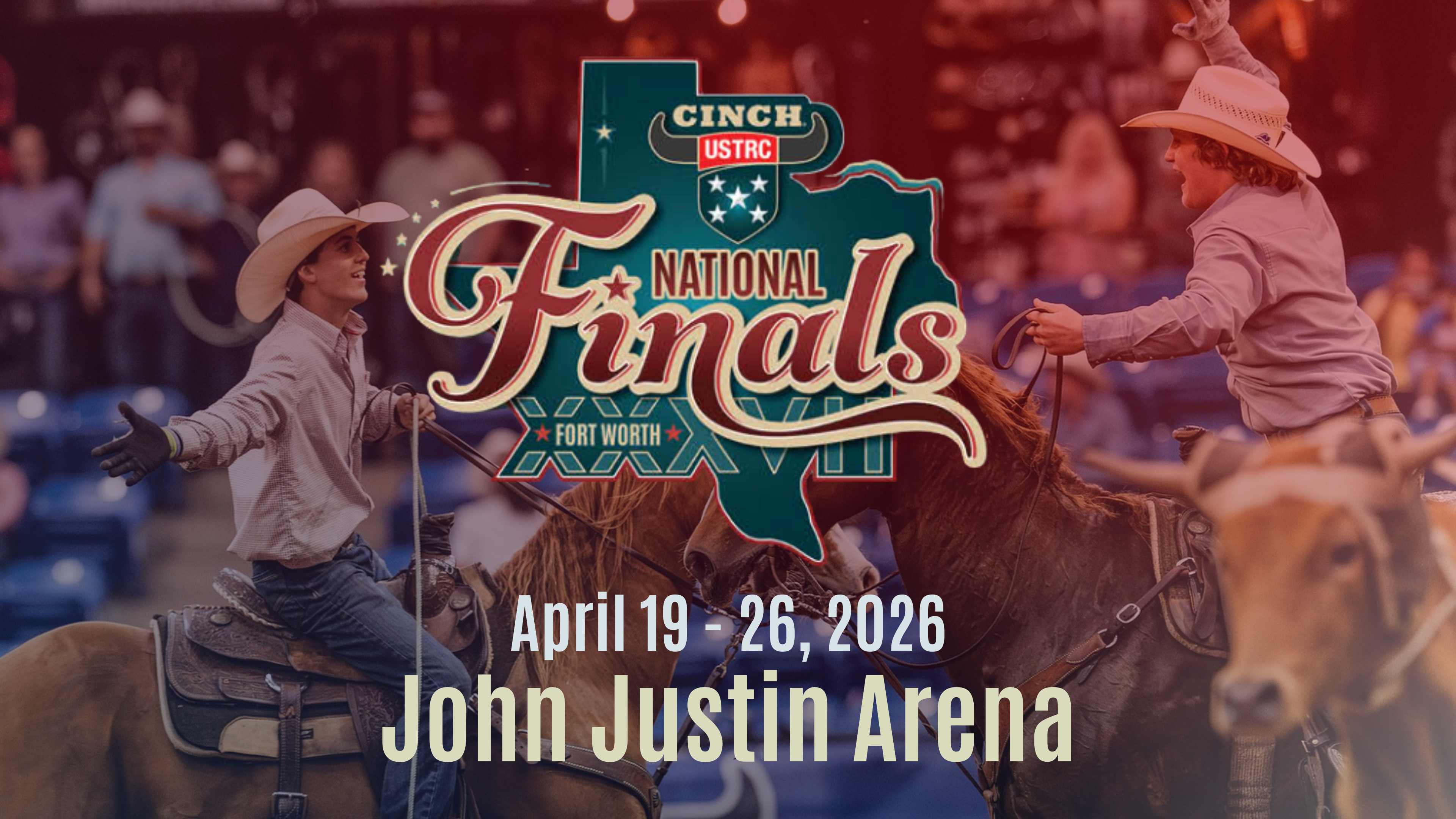 USTRC Cinch National Finals of Team Roping | John Justin | April 19 - 26, 2026