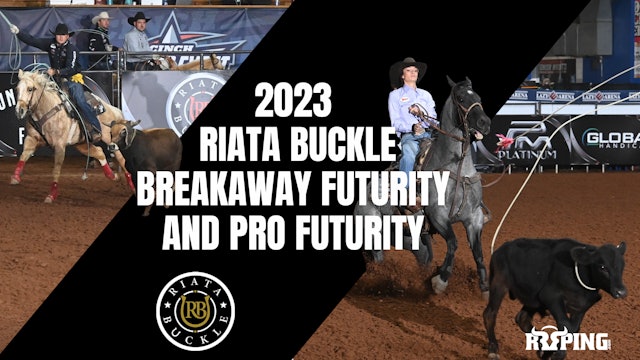 Breakaway and Pro Futurity Team Roping | Riata Buckle | November 2, 2023