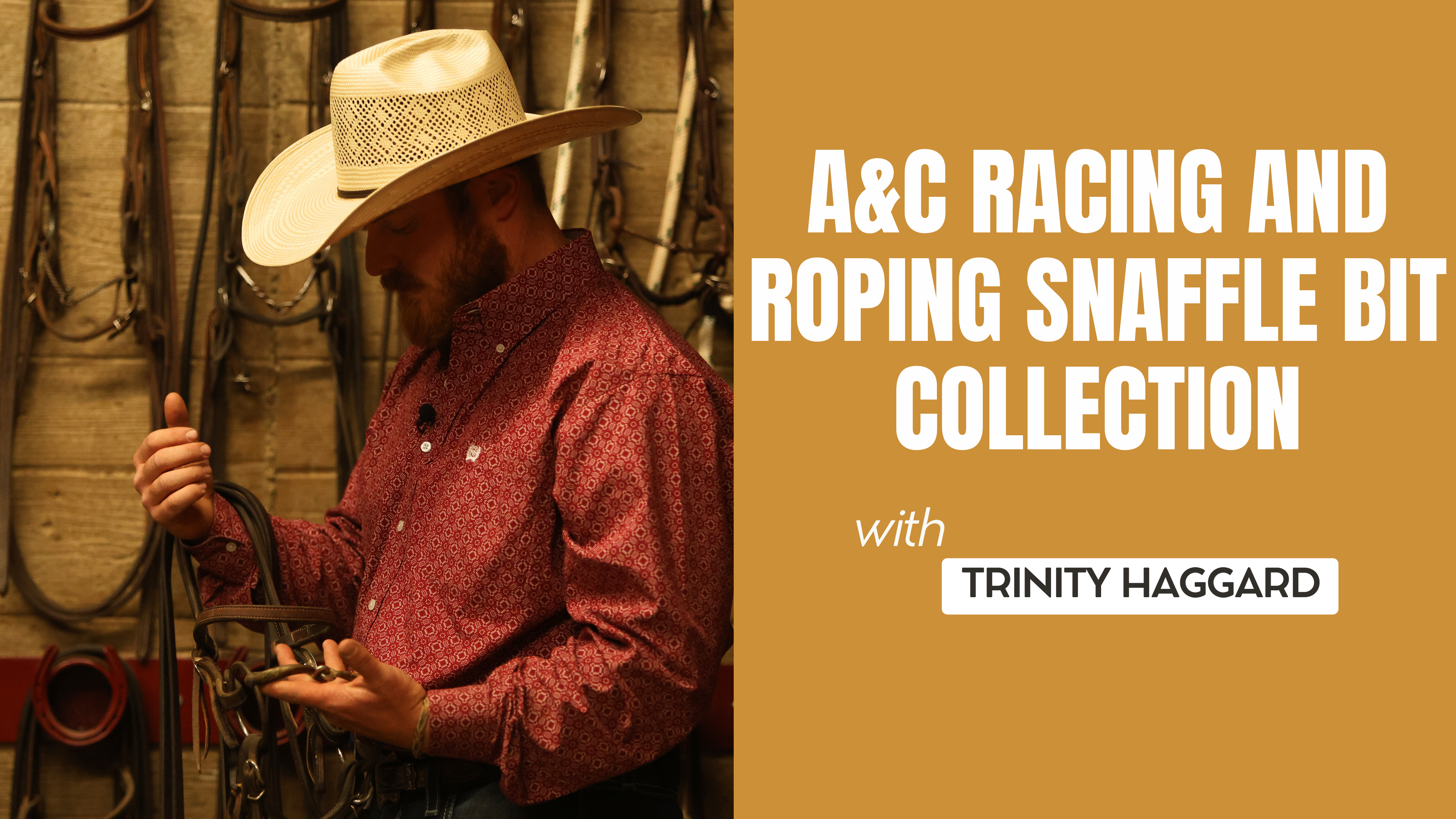 A&C Racing and Roping Snaffle Bit Collection