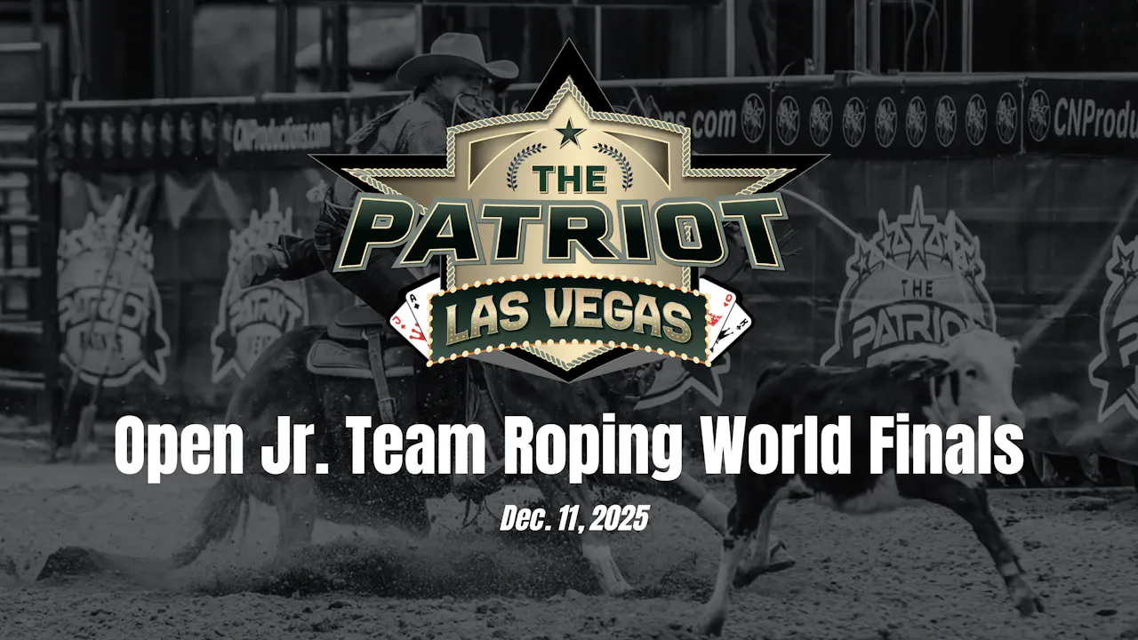 Jj Hampton Roper Open Jr. Team Roping World Finals | Patriot Event Las Vegas Finals | 12 ...
