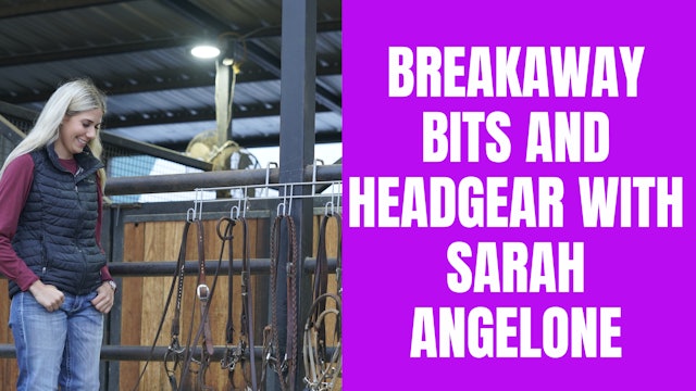 Breakaway Bits and Headgear with Sarah Angelone