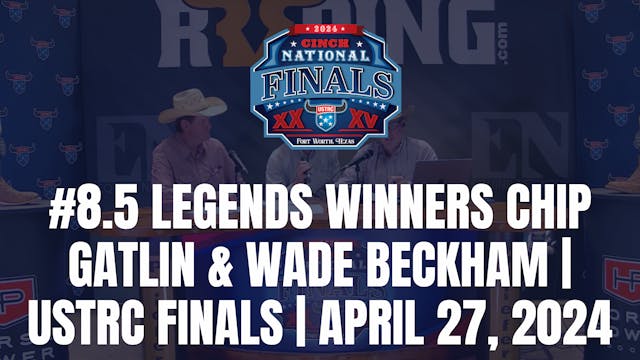 #8.5 Legends Winners Chip Gatlin & Wa...