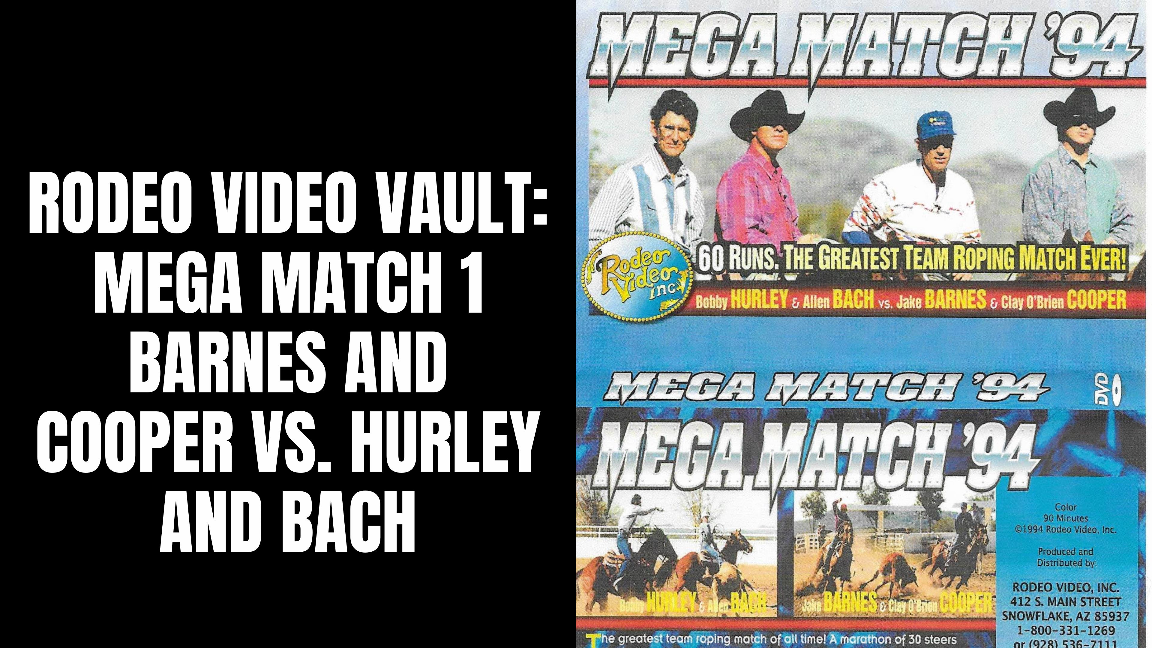 Mega Match 1: Barnes and Cooper vs. Hurley and Bach