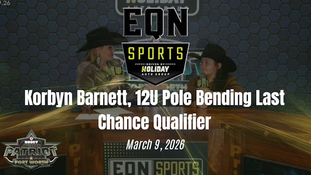 Korbyn Barnett | EQN Sports | The Pat...