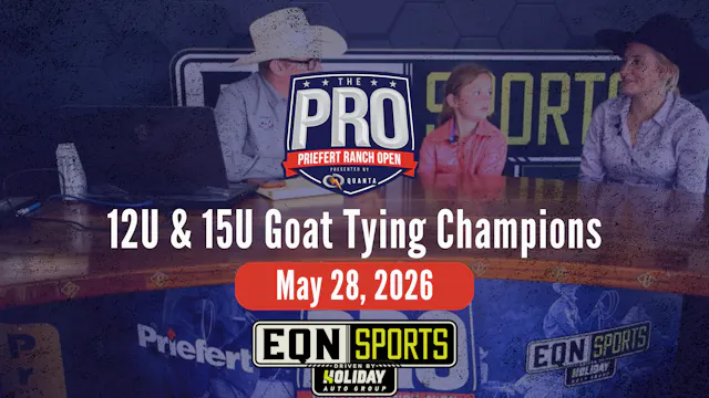 12U & 15U Goat Tying Champs | Pro Pri...