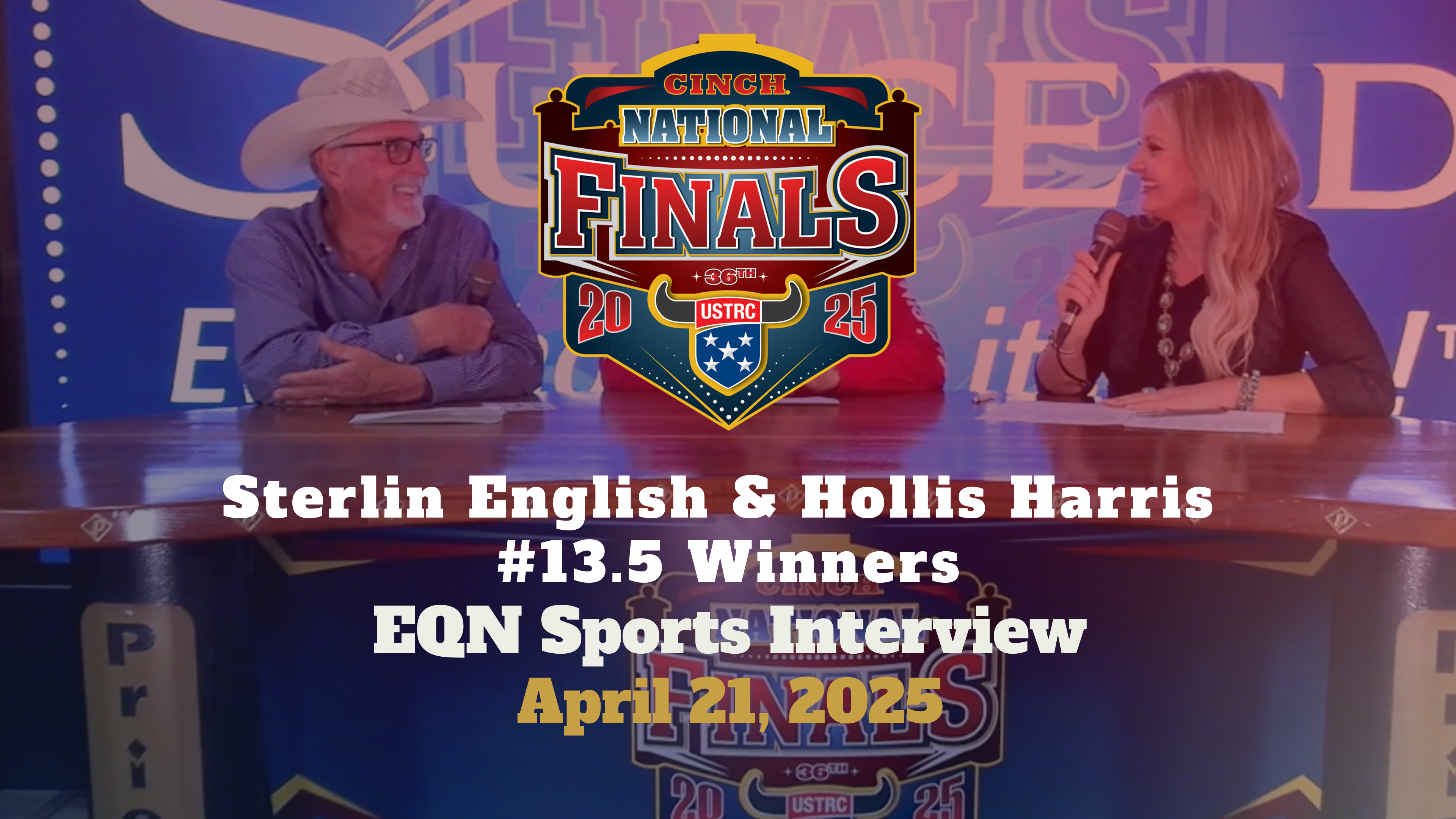 Sterlin English & Hollis Harris, #13.5 Winners | USTRC National Finals | 4/21/25