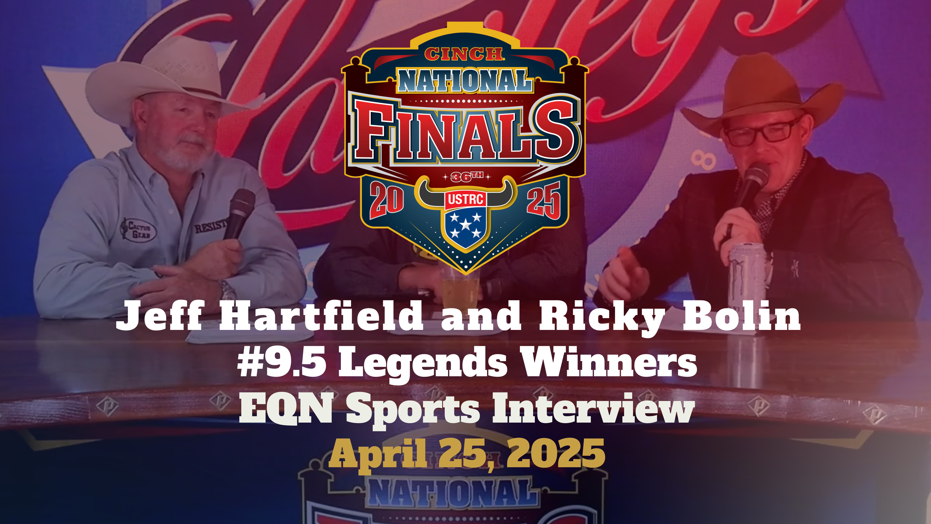 Jeff Hartfield and Ricky Bolin, #9.5 Legends Winners | USTRC NFTR | 4/25/25