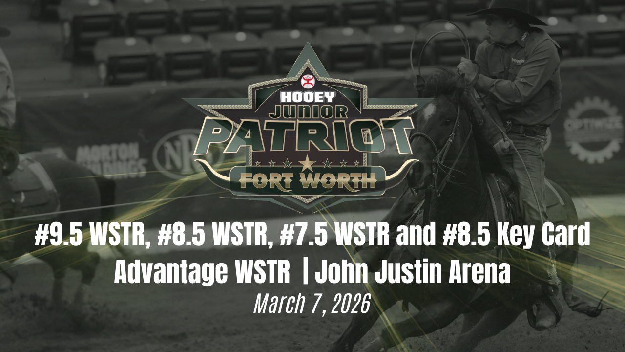 WSTR 9.5, 8.5, 7.5 & 8.5 Key Card | The Patriot Event | John Justin | 3/7/26
