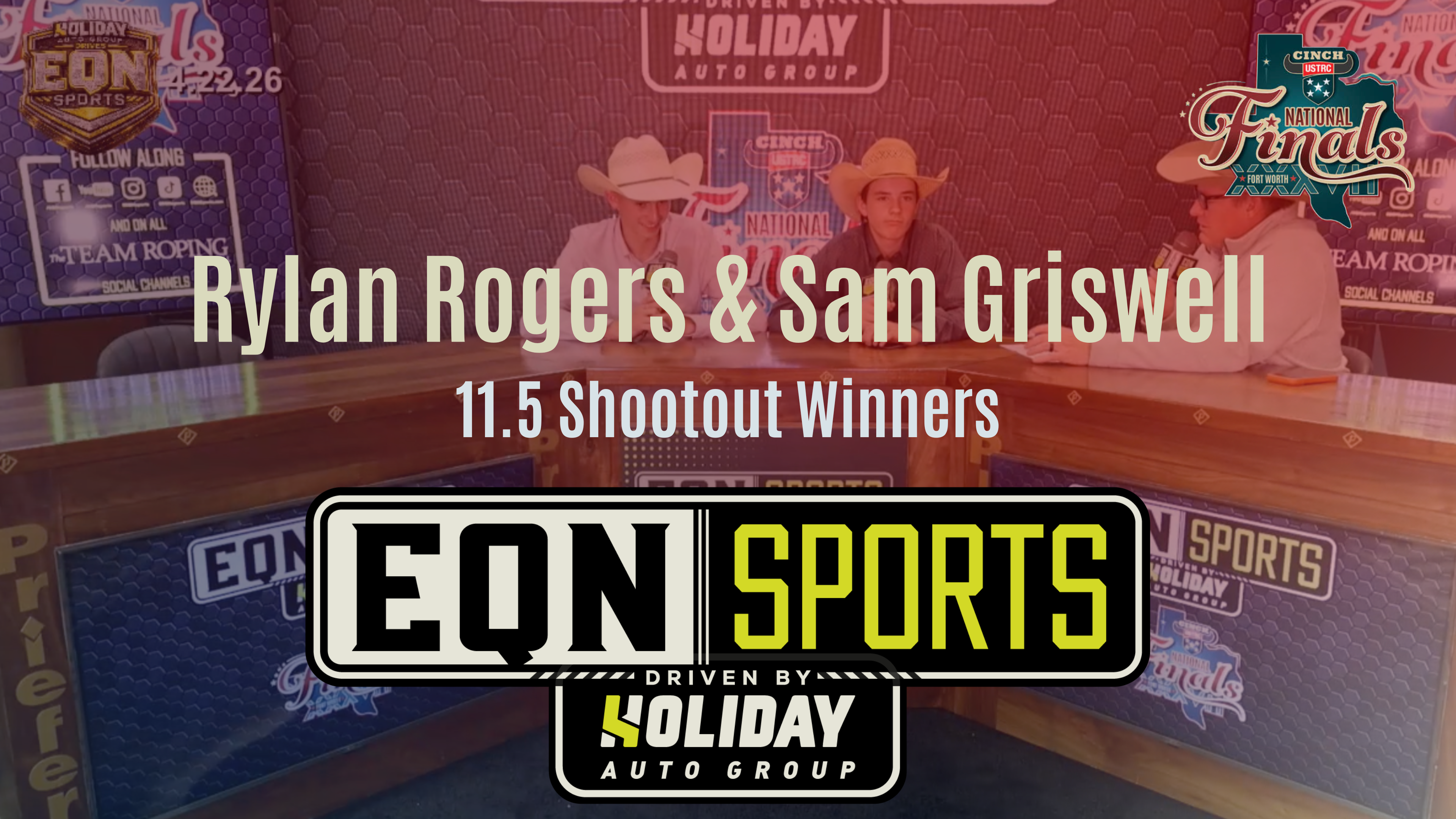 Rylan Rogers & Sam Griswell, 11.5 Winners | USTRC NFTR | EQN Sports | 4/22/26
