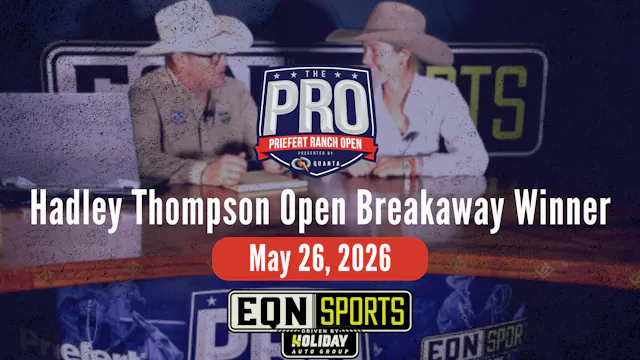 Hadley Thompson Open BRK Winner | Pro...