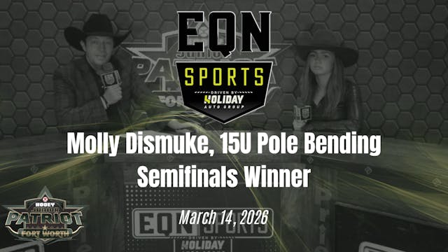 Molly Dismuke, 15U Pole Bending SF Wi...