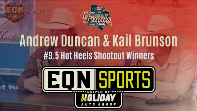Andrew Duncan & Kail Brunson, 9.5 Win...