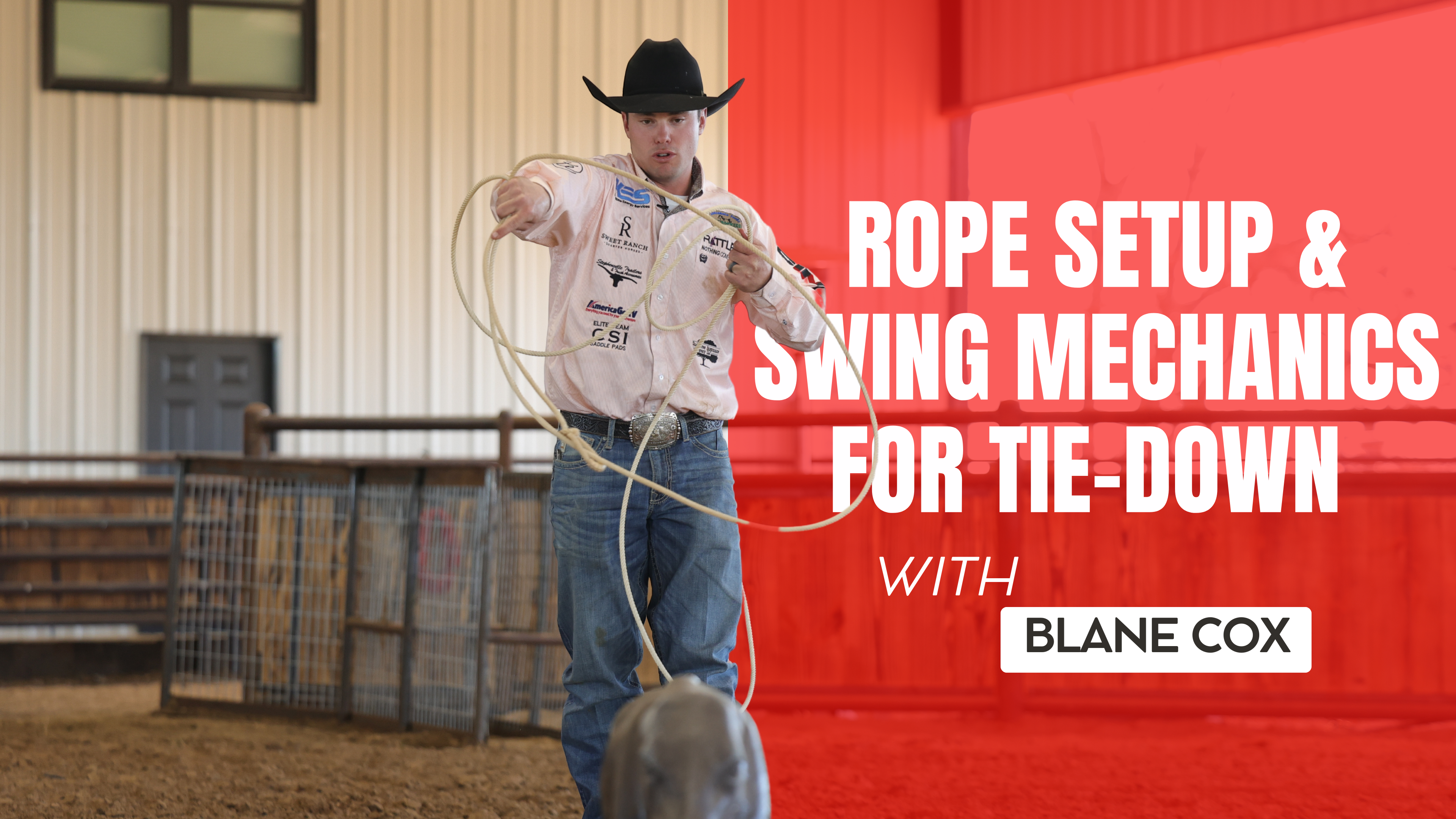 Rope Setup & Swing Mechanics for Tie-Down