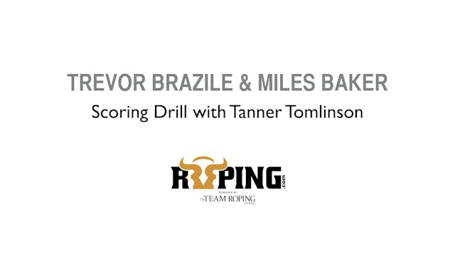 Scoring Drill with Tanner Tomlinson