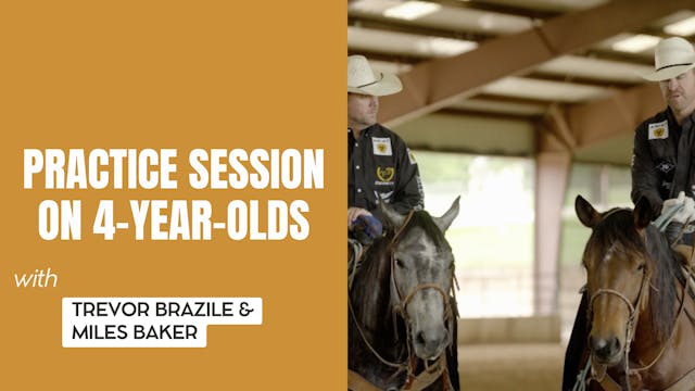 Practice Session on 4-Year-Olds