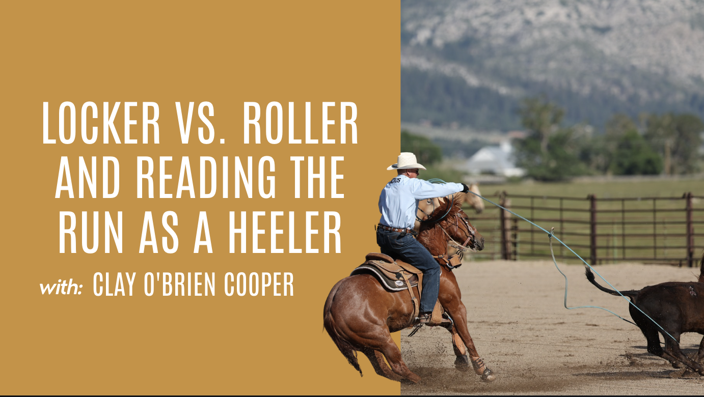 Clay O'Brien Cooper: Locker vs. Roller and Reading the Run as a Heeler