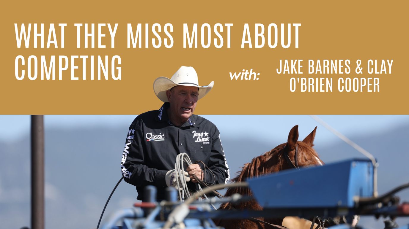 Jake Barnes and Clay O'Brien Cooper: What They Miss Most About Competing