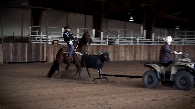 Tip and Body Position Roping the Pipes