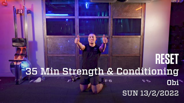 35 minute RESET Weights with Obi