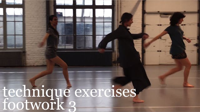 technique exercises: footwork 3