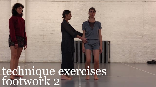 technique exercises: footwork 2