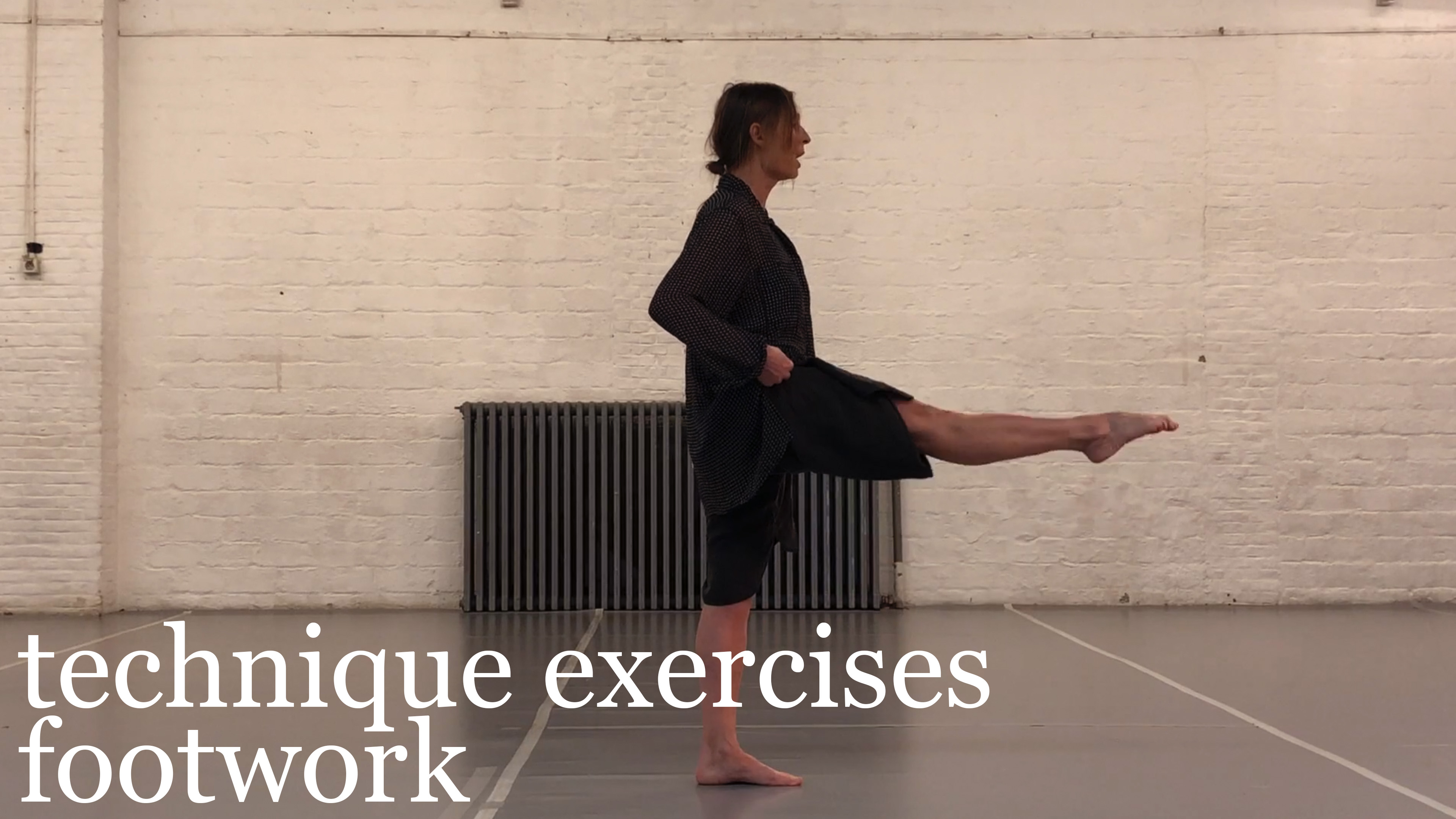 Technique Exercises: Footwork