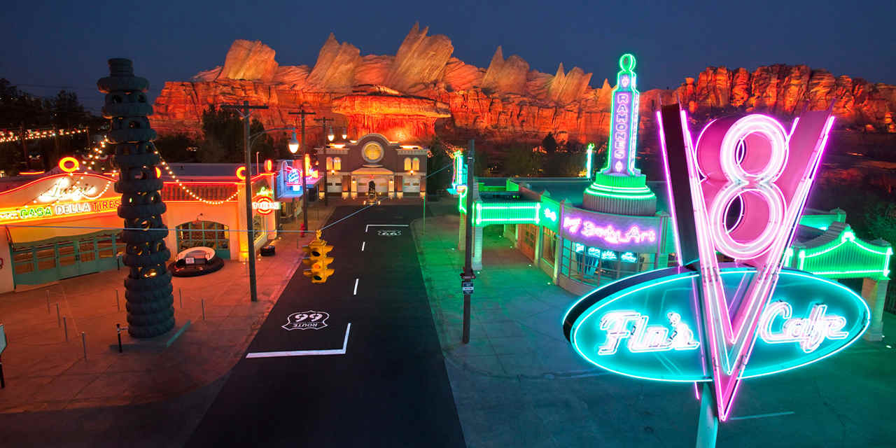 Little Mermaid and Radiator Springs