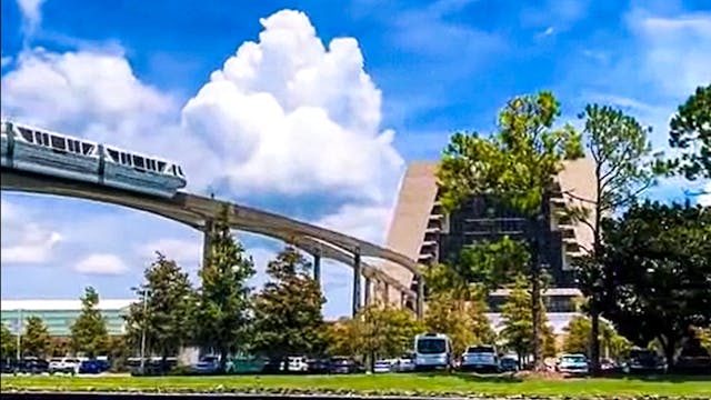 Boat ride around Seven Seas Lagoon
