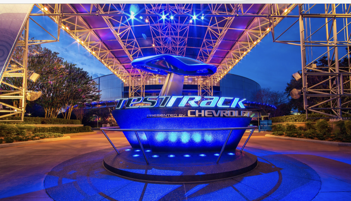 Just another day on Test Track and Winnie the Pooh Sighting