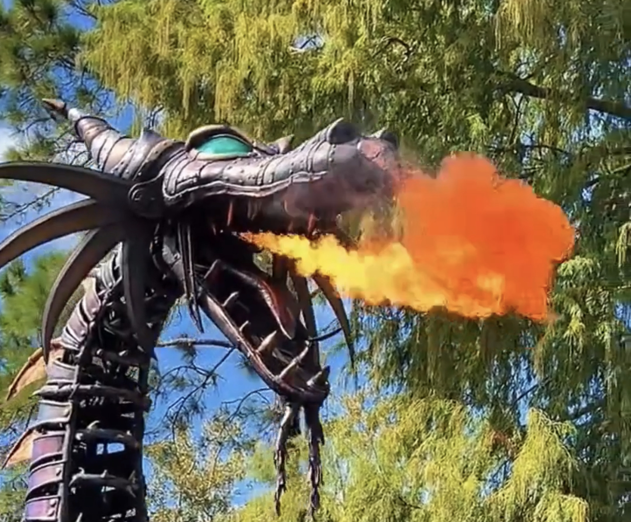 Festival of Fantasy with lots of fire