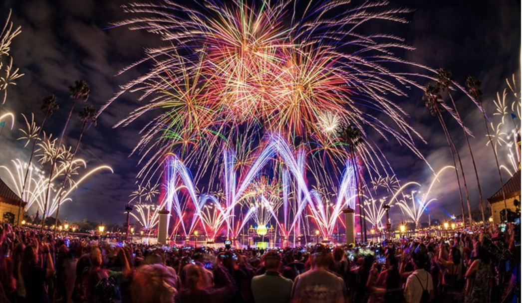 New Year's Eve Countdown Fireworks at Epcot