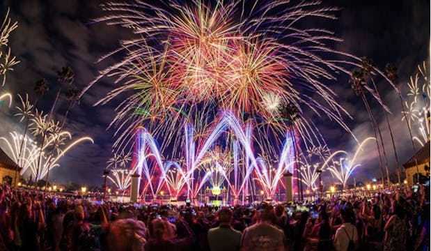 New Year's Eve Countdown Fireworks at...
