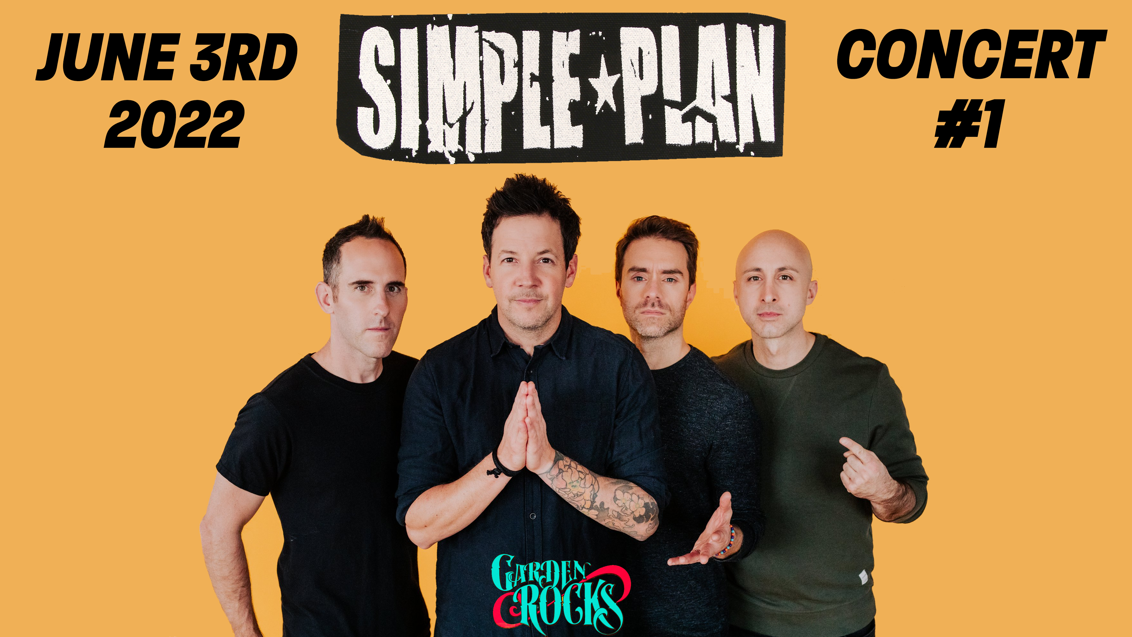 Simple Plan Show 1 - June 3rd 2022